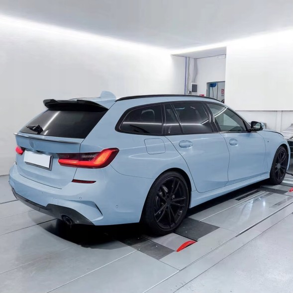 Китай Спойлер Lotka BMW G21 Вигляд Чорний Глянець Спойлер Накладка на Кришку Багажника