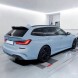 Китай Спойлер Lotka BMW G21 Вигляд Чорний Глянець Спойлер Накладка на Кришку Багажника