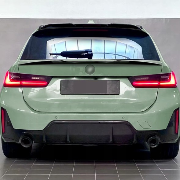 Китай Спойлер Lotka BMW G21 Вигляд Чорний Глянець Спойлер Накладка на Кришку Багажника