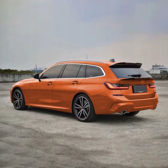 Китай Спойлер Lotka BMW G21 Вигляд Чорний Глянець Спойлер Накладка на Кришку Багажника