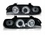 Depo LPBM29 СВІТИЛЬНИКИ ПЕРЕДНІ ФАРИ BLACK RINGI LED ДЛЯ BMW E39 95-03