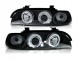 Depo LPBM29 СВІТИЛЬНИКИ ПЕРЕДНІ ФАРИ BLACK RINGI LED ДЛЯ BMW E39 95-03