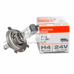 64196 OSRAM Автолампа Osram H4 24V 75 70W P43T