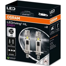 64150DWESY 2HB OSRAM Автолампа Osram LED H1 12V 9W 6500K P14 5S к т 2 шт
