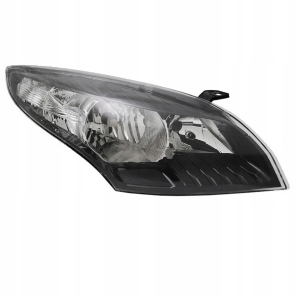 TYC 6014102E MHM TUNING Рефлектор Фара Передня Чорна Tyc Renault Megane III 3 2008-2013 Р