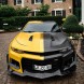 JGD ATTACK JGD-CM16-HVL Декоративні накладки на повітрозабірники капота – стиль SS для CHEVROLET CAMARO 2016-2018 LT/RS