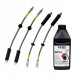 PiterParts 1017115000 Przewody hamulcowe w oplocie stalowym oplot AUDI A6 C6 4F2 OEM PL Гальмівні шланги в сталевому обплетенні AUDI A6 C6 4FA OEM PL
