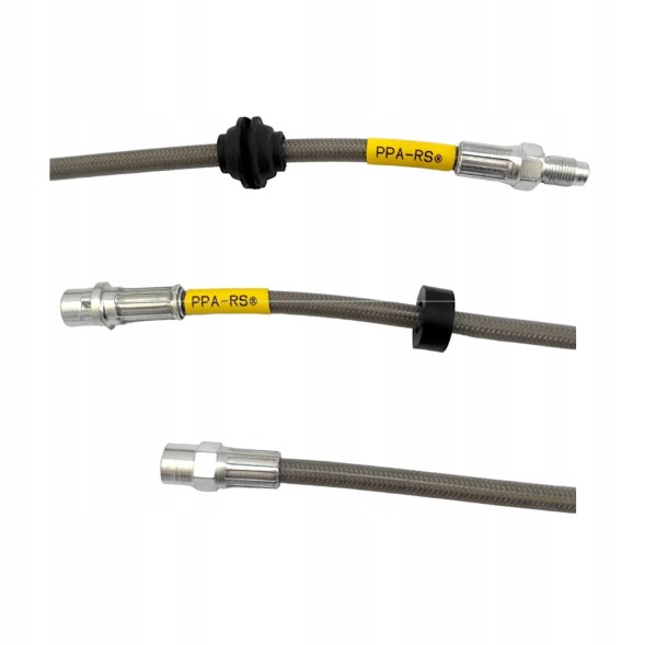 PiterParts 1017115000 Przewody hamulcowe w oplocie stalowym oplot AUDI A6 C6 4F2 OEM PL Гальмівні шланги в сталевому обплетенні AUDI A6 C6 4FA OEM PL