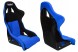 Китай MN-FO-164 СПОРТИВНЕ КРІСЛО BIMARCO COBRA PRO WELUR BLUE-BLACK FIA