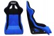 Китай MN-FO-164 СПОРТИВНЕ КРІСЛО BIMARCO COBRA PRO WELUR BLUE-BLACK FIA