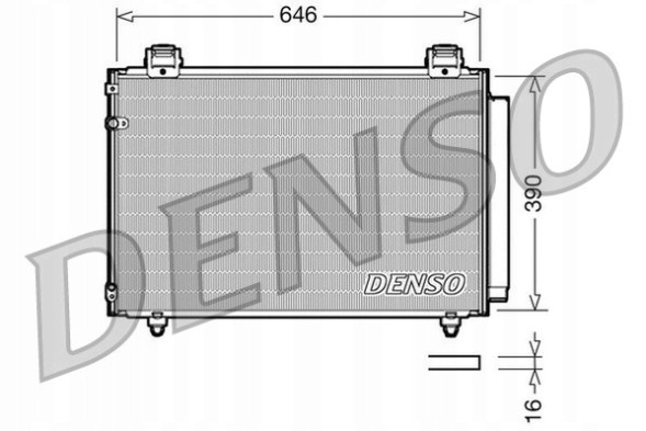 Denso DCN50024 Конденсатор dcn50024 denso