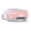 JGD ATTACK JGD-CM16-DC Накладка-дифузор з плавниками – чорний матовий CHEVROLET CAMARO 2016-2024 SS
