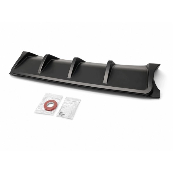 JGD ATTACK JGD-CM16-DC Накладка-дифузор з плавниками – чорний матовий CHEVROLET CAMARO 2016-2024 SS