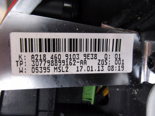 Mercedes-Benz OE A2184609103 2184609103 MERCEDES B W246 КЕРМО МУЛЬТИФУНКЦІЯ