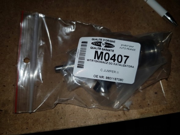 Tech-France M0407 9801187080 G309B02552 ИНЖЕКТОР ДЛЯ КАТАЛІЗАТОРА C JUMPER 3 9801187080
