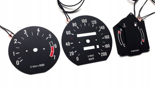 Moman 7440001349495 Диски спідометра Indiglo для Volvo 240 1981-1993