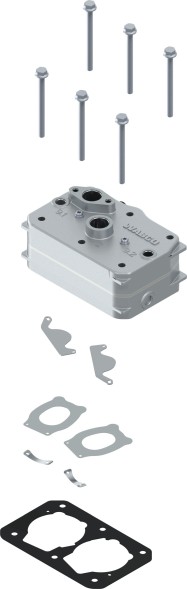V-maxzone Part VIC-150523 Циліндрова головка компресора повітря 412 442 000 2 для RVI KERAX