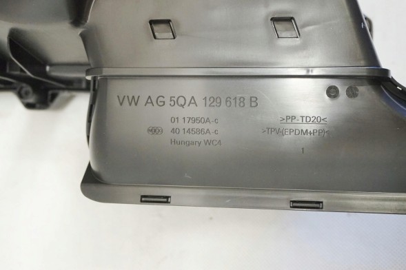Volkswagen OE 5QA129601AD 5Q0129607BG 5QA129601 5QA129618B КОРПУС ПОВІТРЯНОГО ФІЛЬТРА VW TOURAN II 5TA 5QA129601AD 5Q0129607BG 1.5TSI