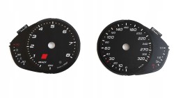 Moman 0089688086308 Audi RS7 Gauge набирає MPH заміну для MoMan km