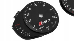 Moman 0089688086308 Audi RS7 Gauge набирає MPH заміну для MoMan km