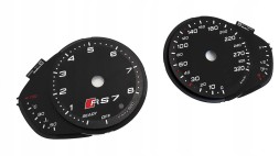 Moman 0089688086308 Audi RS7 Gauge набирає MPH заміну для MoMan km