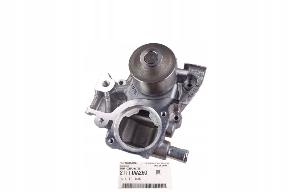 Subaru OE 21111AA260 SUBARU ВОДЯНИЙ НАСОС І КОРОТУН НОВИЙ ОРИГІНАЛЬНИЙ
