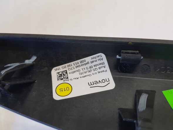 Audi OE AUDI Q5 ЕЛЕМЕНТ ПРИЛАДОВОЇ ПАНЕЛІ 80B853190BS ПЛАНКА ДЕКОР КОНСОЛІ