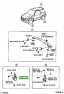 Toyota OE 76622-42080 TOYOTA RAV4 II ЛІФТ ХЛЮПАК ЧОХОЛ L.P. 3-Д