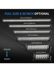 ALO D6 30 dual row AURORA LED 30" робоча лампа, дворядний LED BAR з діодами Osram
