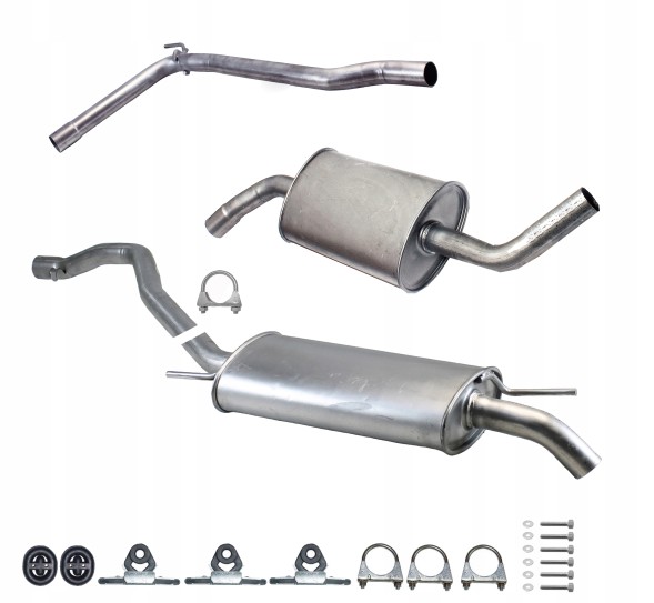 CHINA ZEST.06.071+06.117+R-048 Глушники vw t4 transporter 90- 1.9 d 2.0 2.4 d 2.5