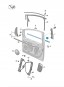 Volkswagen OE 7N0837477D5AP ущільнювач скла чорний ASO VW SEAT