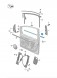 Volkswagen OE 7N0837477D5AP ущільнювач скла чорний ASO VW SEAT