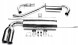 TA-Technix EVOG5AE276-1-1 Спортивна вихлопна система CATBACK TA TECHNIX 2x76мм AUDI A3 (8P1)