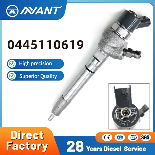 NANT Diesel Fuel Injector Engine Assembly Injection Valves 0445110619