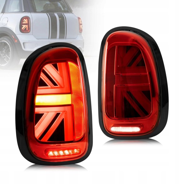 VLAND LDMC21 mhm Комплект задніх ліхтарів Vland Led Bar Neon LED DTS Tuning Mini Countryman r60