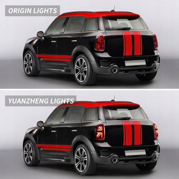 VLAND LDMC21 mhm Комплект задніх ліхтарів Vland Led Bar Neon LED DTS Tuning Mini Countryman r60