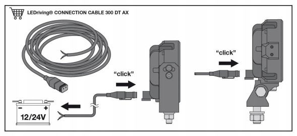 Китай Допоміжне освітлення Osram LEDPWL105-WD