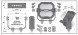 Китай Допоміжне освітлення Osram LEDPWL105-WD