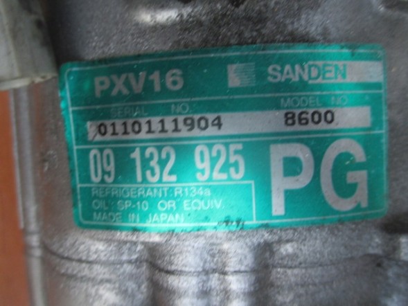 Opel OE 13124752WM компресор кондиціонера