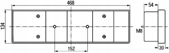 Hella 2VP 008 204-121 Лампа задня 2вп 008 204-121 hella