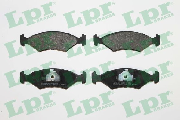 05P233 LPR Комплект гальмівних колодок з 4 шт дисків
