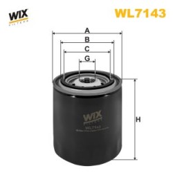 WL7143 WIX FILTERS Фільтр оливи