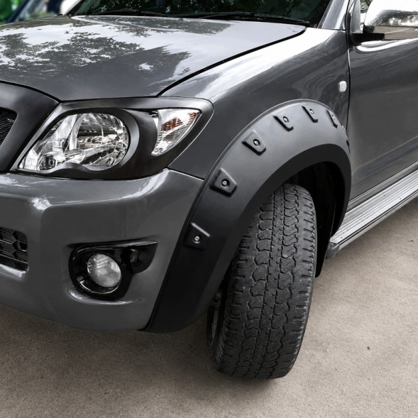 Китай 23360 Розширювачі колісних арок для Toyota Hilux Vigo 2007-2014, чорні, комплект