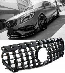 Proteile 117.034 Airautopl РЕШІТКА РАДІАТОРА MERCEDES CLA W117 C117 X117 PANAMERICANA AMG GT ЧОРНИЙ ГЛЯНЕЦЬ