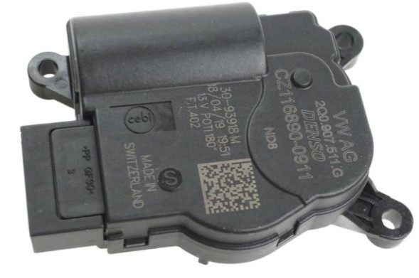 Volkswagen OE 2Q0907511G Актуатор обігрівача volkswagen oe 2q0907511g aso