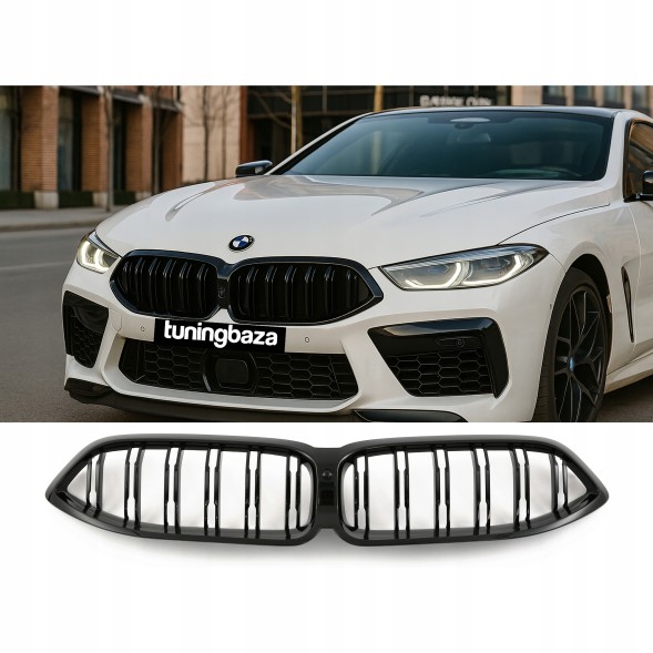 Китай GR025020 Нирки атрапа гриль G14 G15 G16 BMW ЧОРНИЙ БЛИСК LCI M8 LOOK 8 СЕРІЯ 23–ON