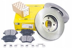 ATM Mikoda MIK0760 Диски 278мм накладки передні ford b-max 2012-2017р.