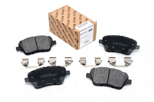 ATM Mikoda MIK0760 Диски 278мм накладки передні ford b-max 2012-2017р.