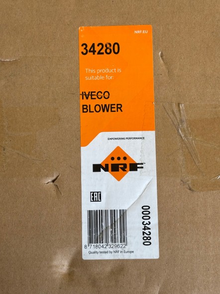 NRF 34280 Повітродувка nrf 34280