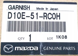 Mazda OE D10E51RC0H Крило заднє праве MAZDA CX-3 NEW OE